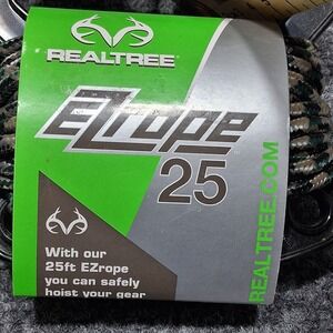 Realtree - EZ Rope 25Ft Color Green,‎ Black, White